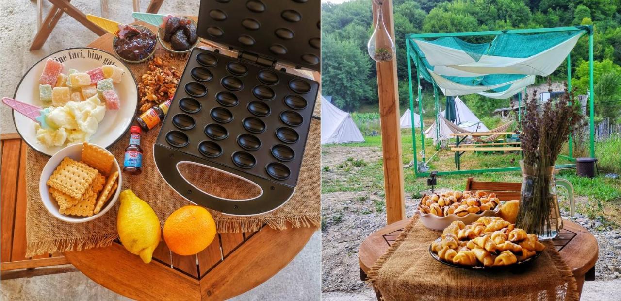 Luna Rock Glamping Brezoi - Blue Scai 호텔 외부 사진